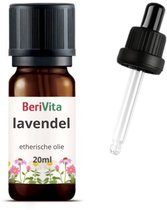 Lavendelolie 20ml Pipetfles - Pure Etherische Lavendel Olie van Lavendel Bloemen