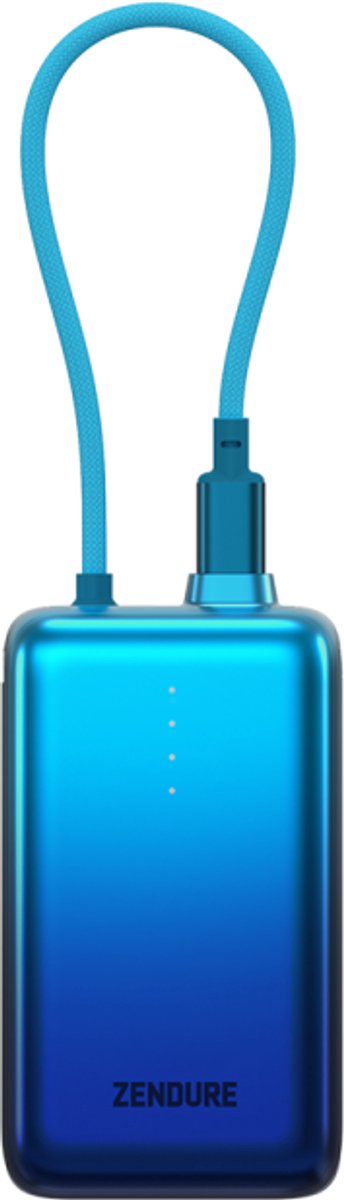 Zendure super mini pro external battery 10000mAh built in cable 30w