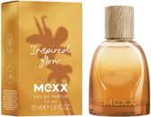MEXX Inspired Glow Eau de Parfum voor dames, Opbeurend, Langhoudende geur, Vegan formule, 50 ml