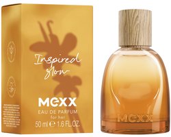 MEXX Inspired Glow Eau de Parfum voor dames, Opbeurend, Langhoudende geur, Vegan formule, 50 ml​
