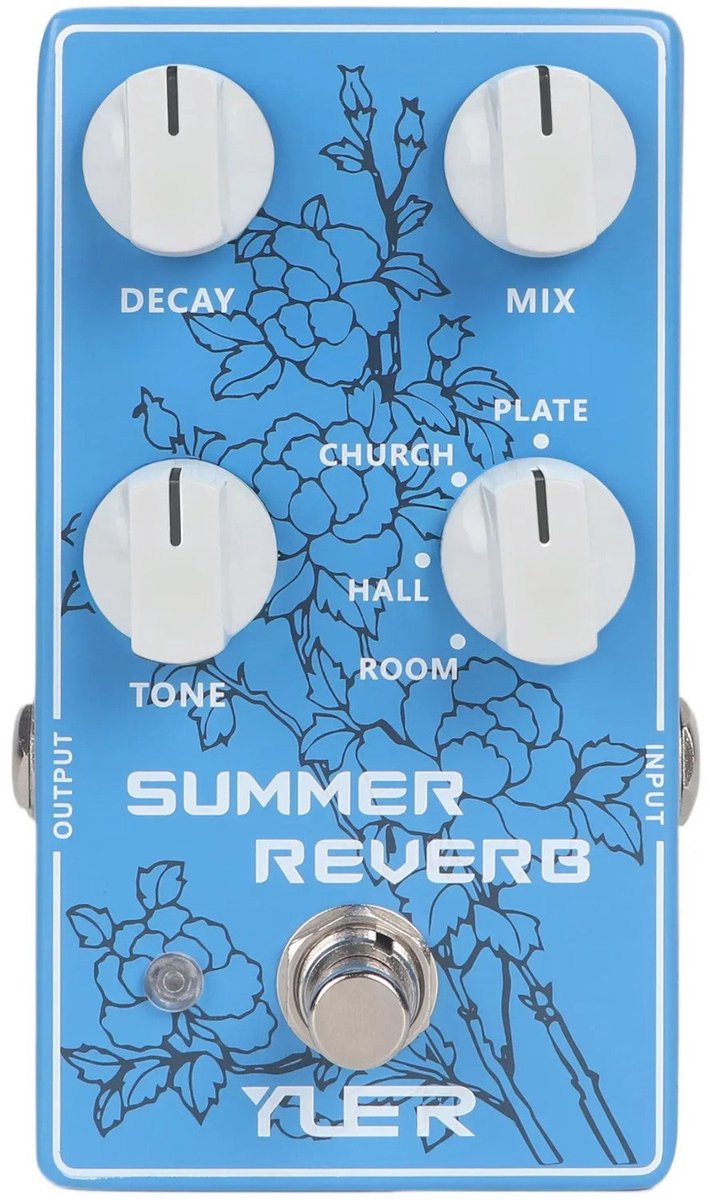 Yuer XS-05 Summer Reverb effectpedaal