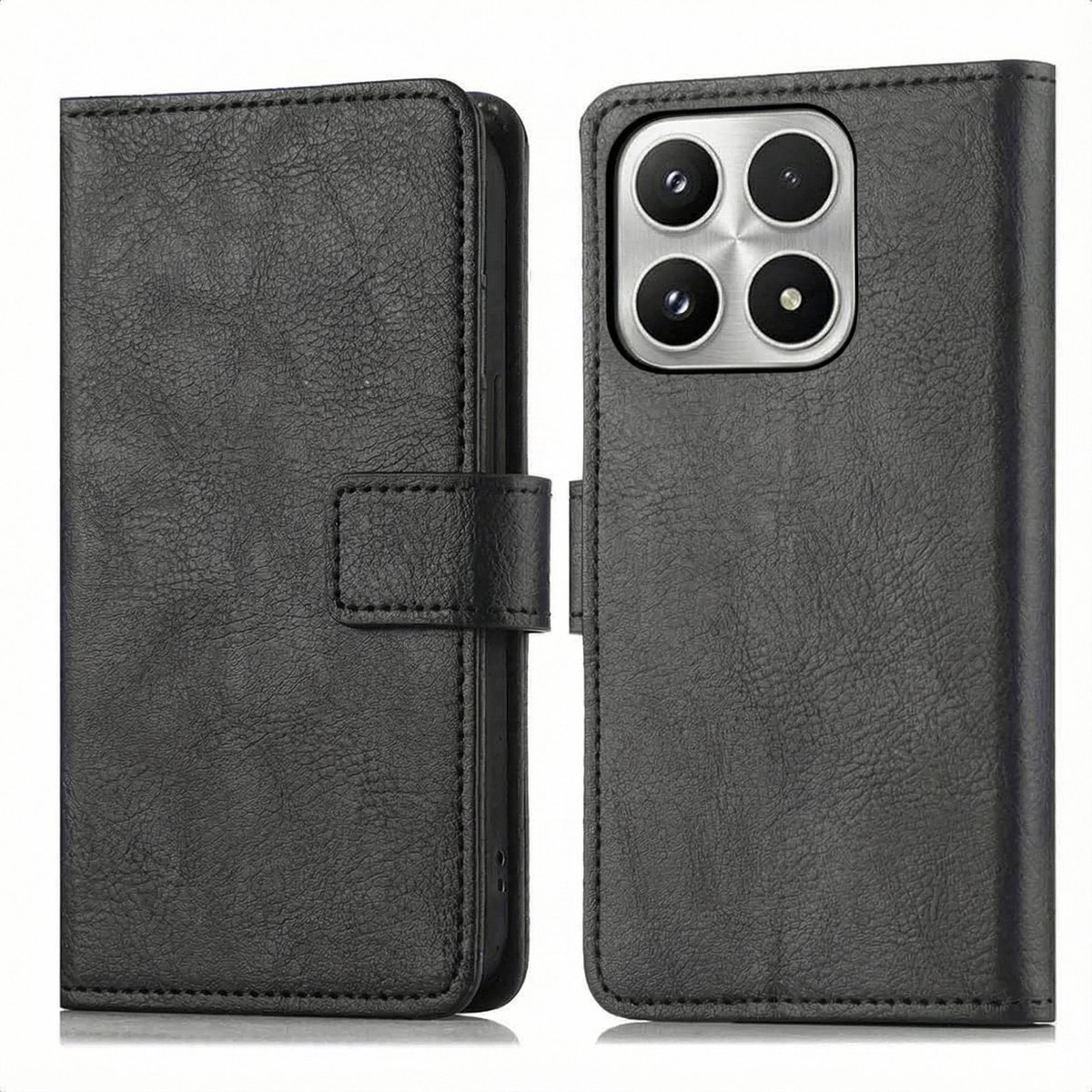 imoshion Hoesje - Geschikt voor Xiaomi 17 - Luxe Bookcase - Zwart