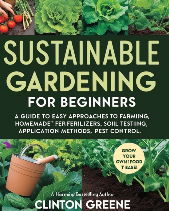 Sustainable Gardening for Beginners - cover