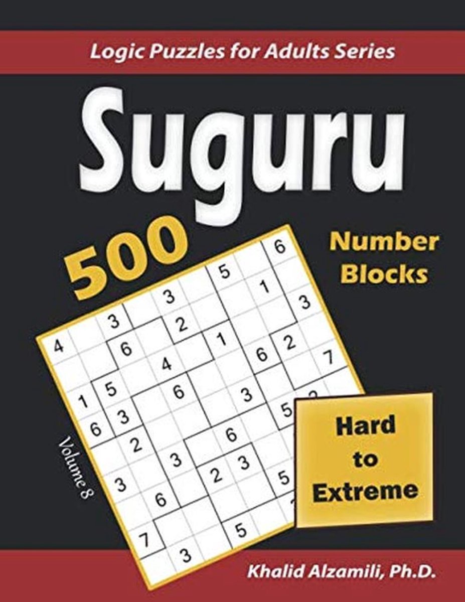 500 Logische Suguru Puzzels Moeilijk tot Extreem (9x9 Raster)