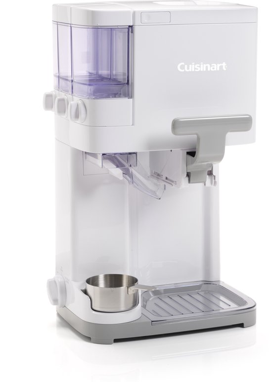 Cuisinart - Soft Serve IJsmachine - Sorbet- en frozen yoghurtmaker - IJsmaker - Wit - 6 porties - 1,42L