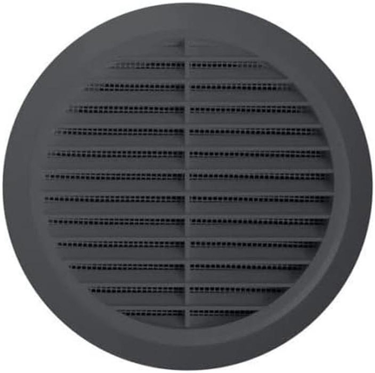 Verstelbaar Ventilatie Roosters Rond met Insectengaas - 100mm tot 150mm