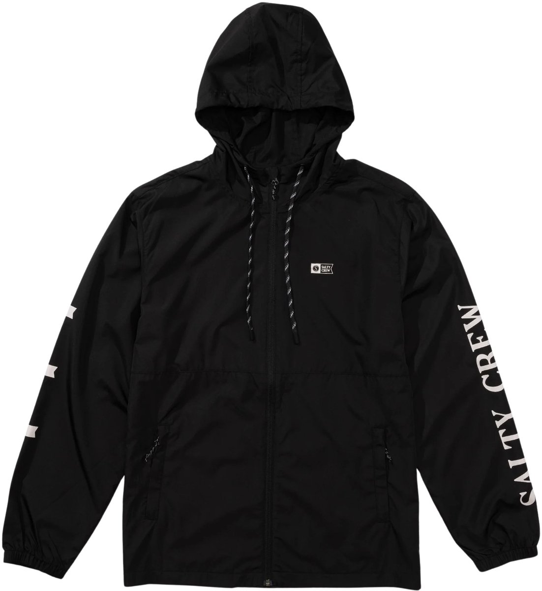 Waterdichte jas Salty Crew Surface Zwart