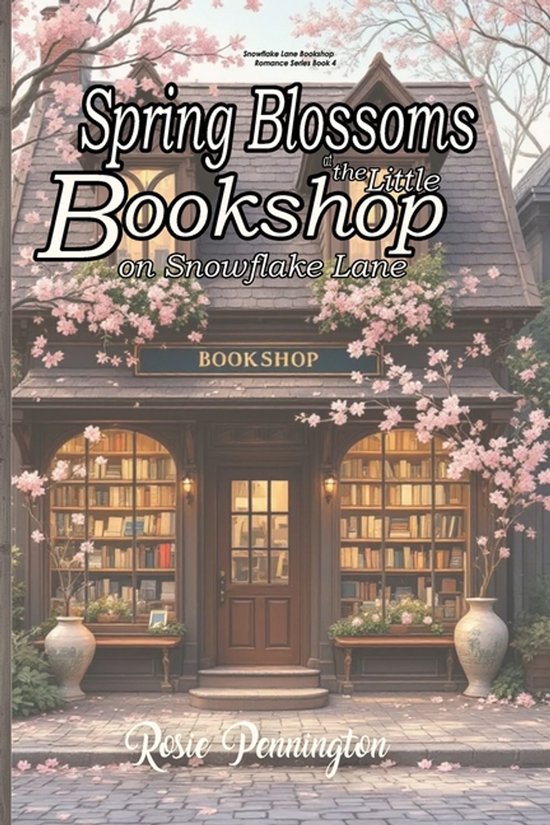 Spring Blossoms at the little Bookshop on Snowflake Lane - cover
