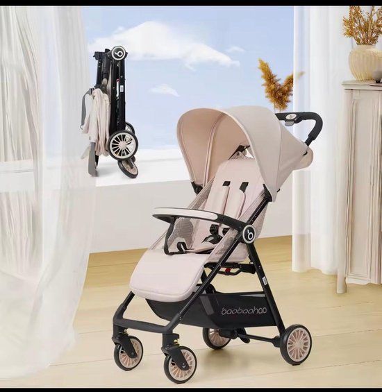 Buggy-reis buggy-wandelwagen-4.95 kg- Licht gewicht-Compact en Inklapbaar- Buggy- Licht gewicht-
