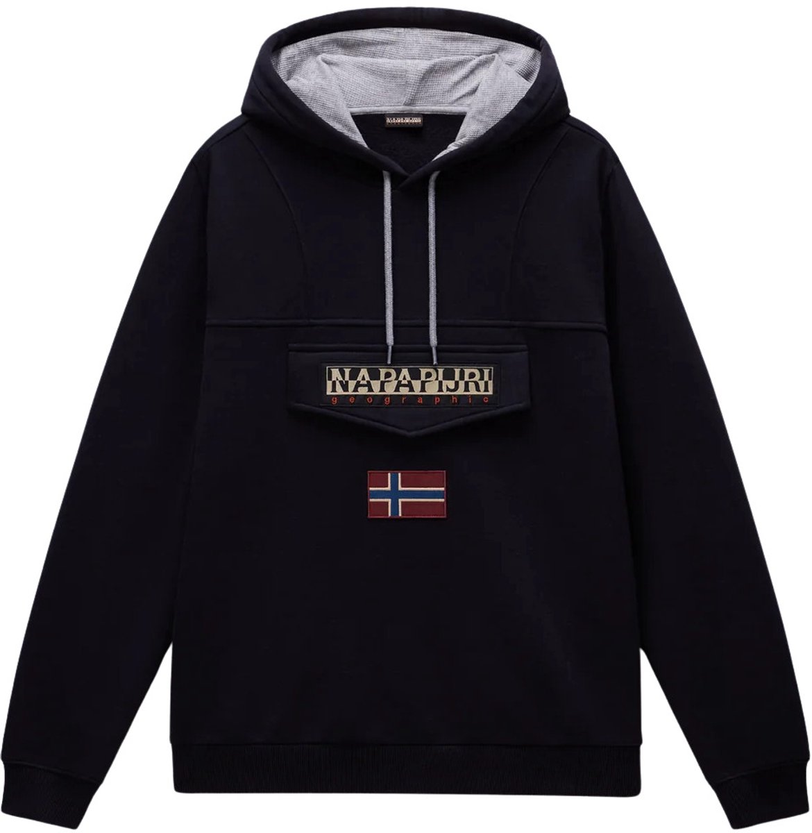 Hoodie Napapijri Burgee Wint 4 Zwart