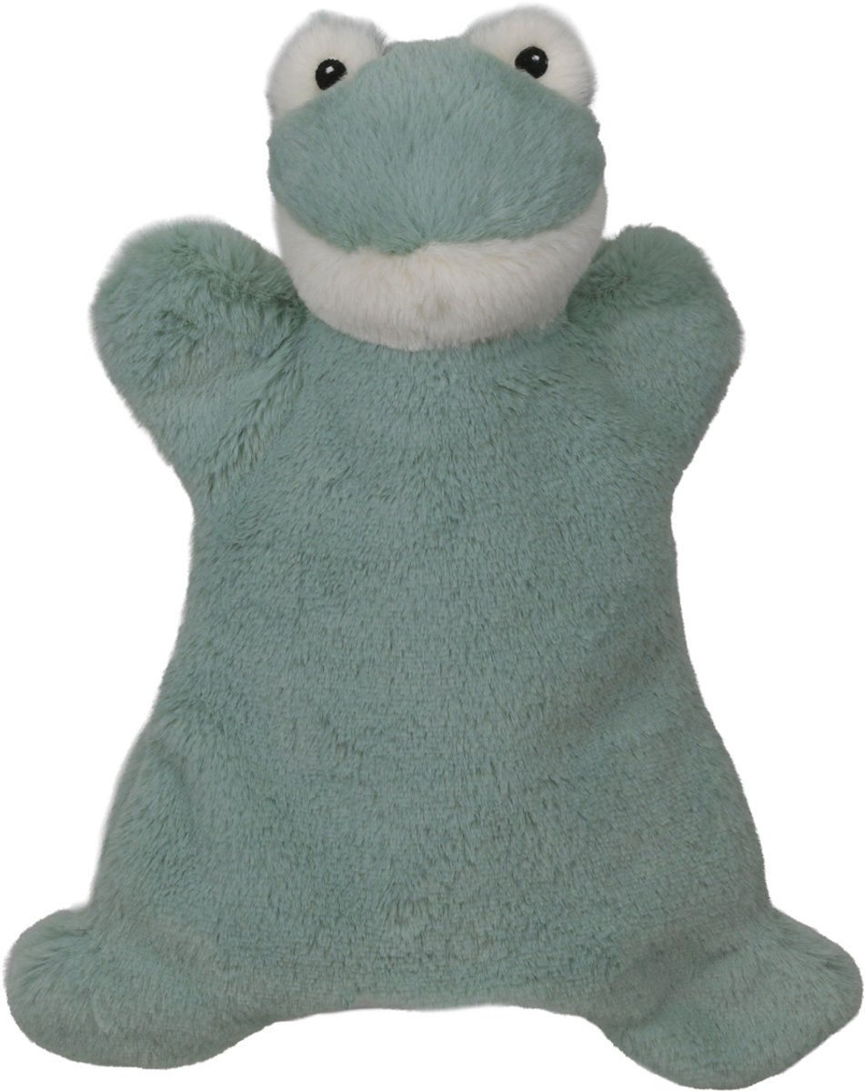 The Puppet Company handpop knuffel - zachte kikker pop voor kinderen.