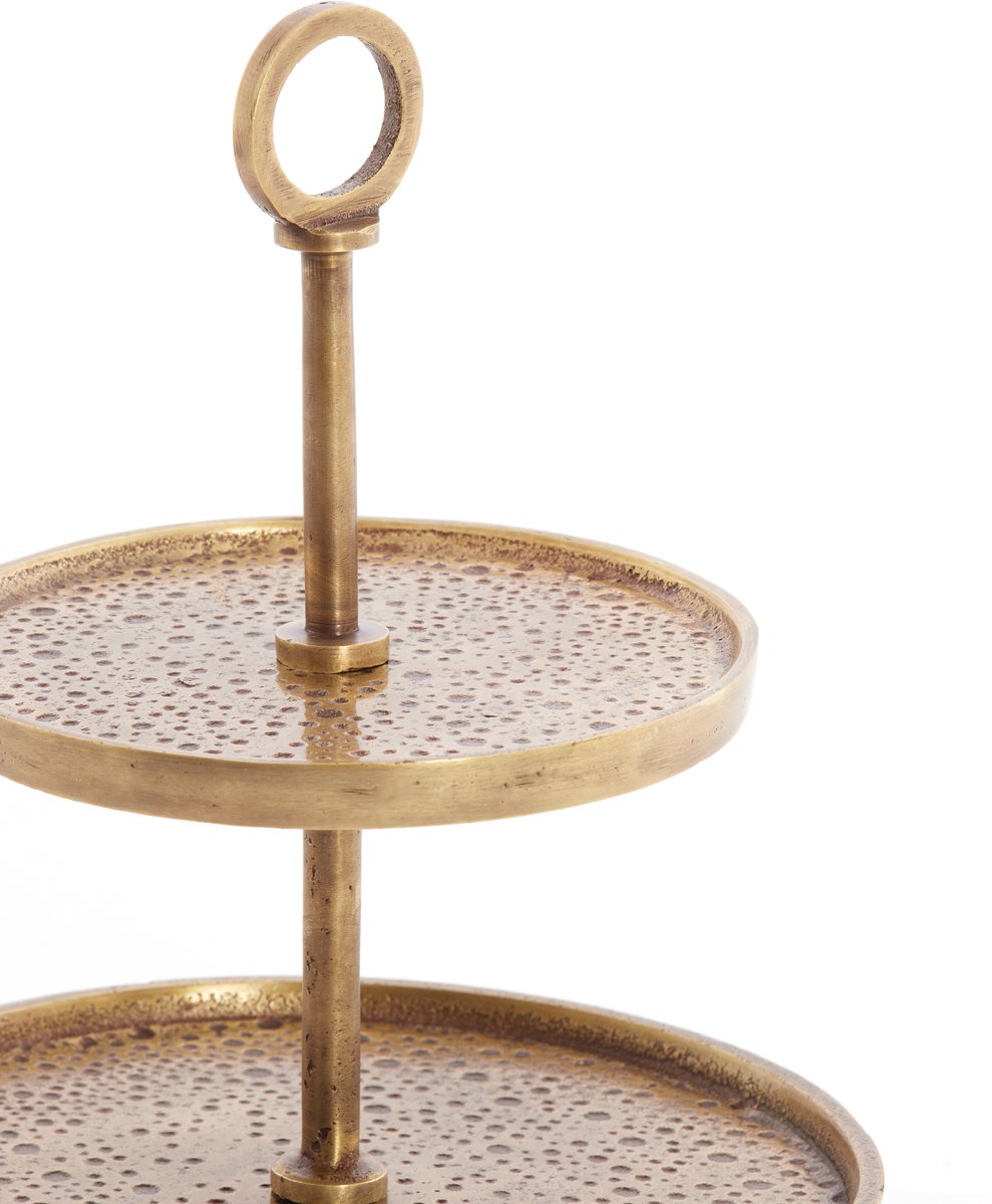 Light&living Etagère 3 laags Ø32x48 cm LUTEK antiek brons