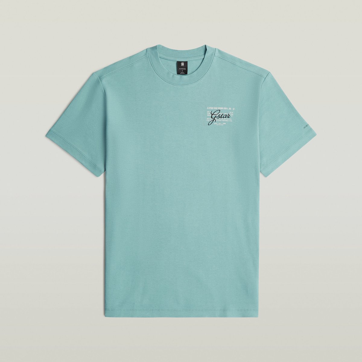 G-Star Script gr r t Heren T-shirts Blauw