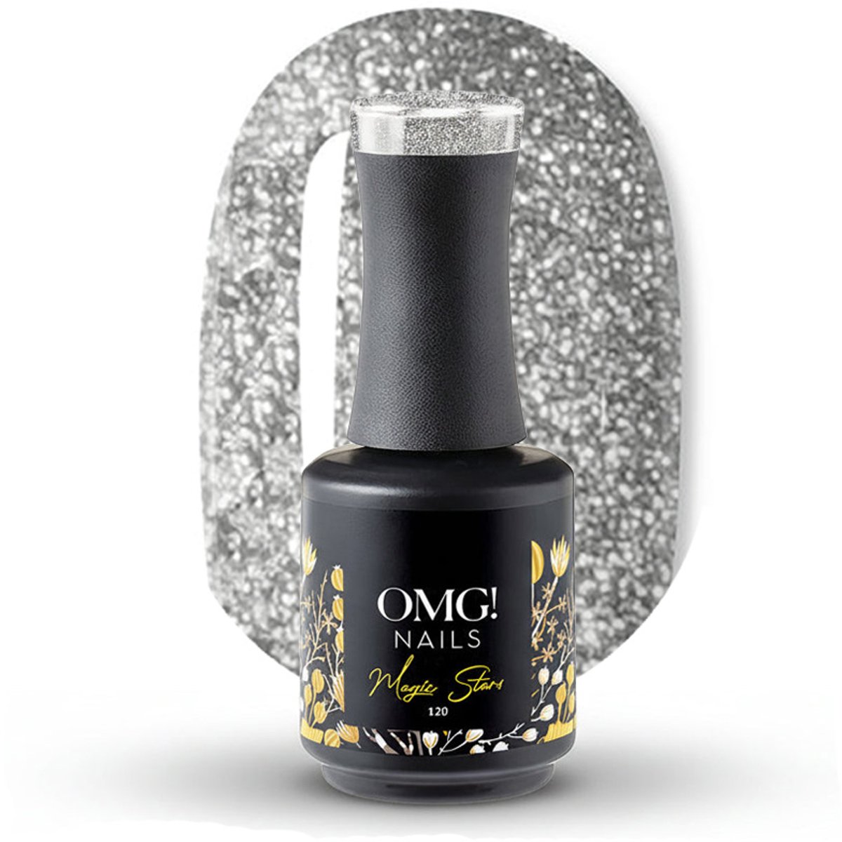 Limea OMG Gellak 120 Magic Stars 15ml - Gel nagellak - Glinster Gel lak - OMG nails