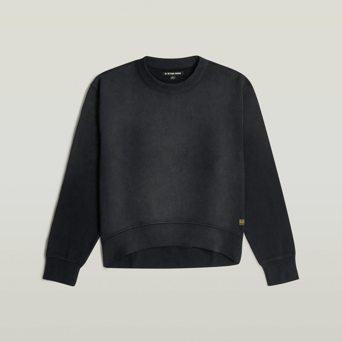 G-Star Washed relaxed r sw wmn Dames Trui Zwart