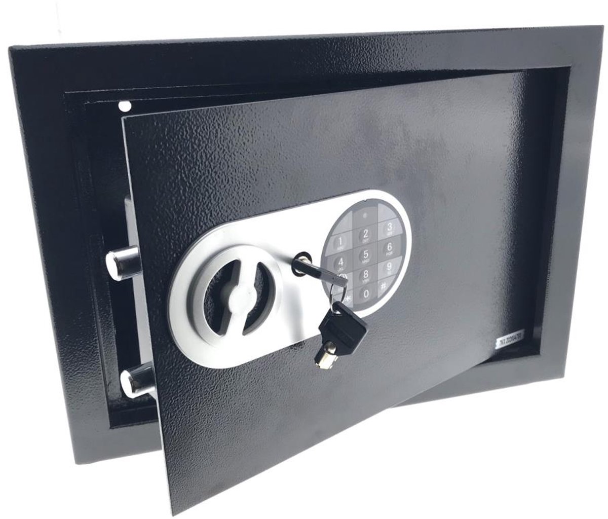Kluis Elektronisch - 250 x 350 x 250 mm - Gelegeerd Staal - Dubbele vergrendelingsbout