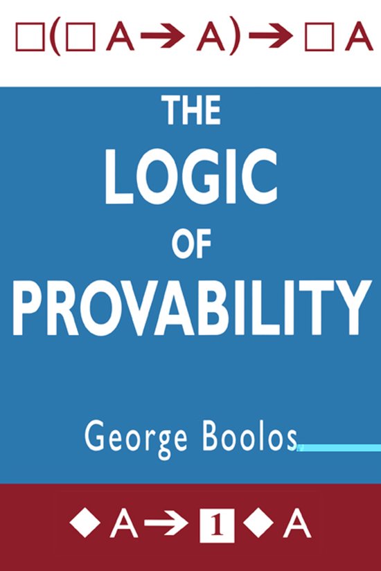 The Logic of Provability - cover