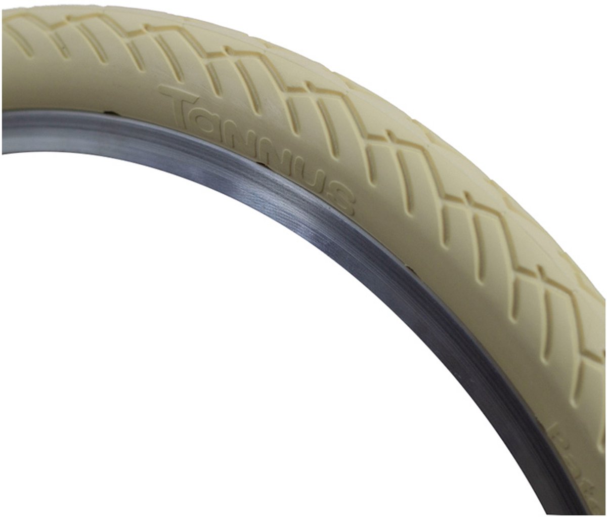 Tannus Mini Velo Regular Airless 16´´ X 1.25 Stevige Urbanband Beige 16´´ x 1.25
