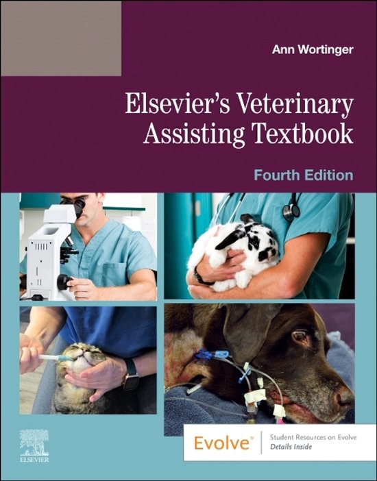 Elsevier's Veterinary Assisting Textbook - cover