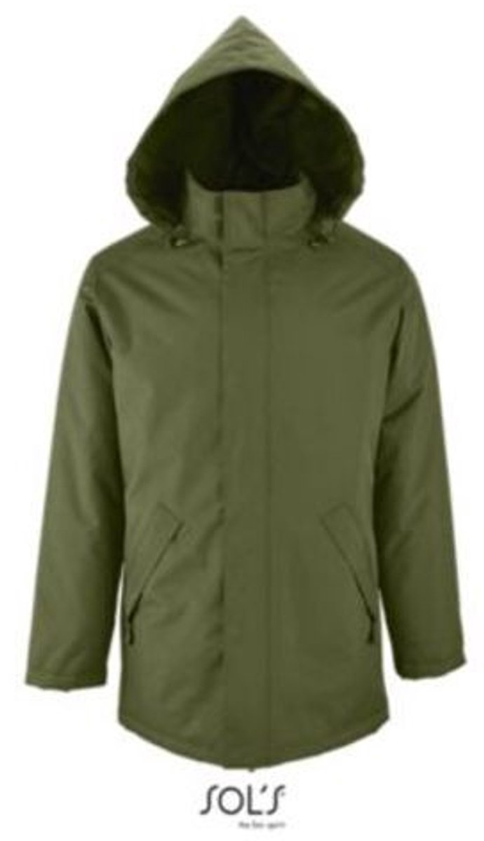 SOL’ Unisex Jacket With Padded Lining Robyn L02109 Forest Groen