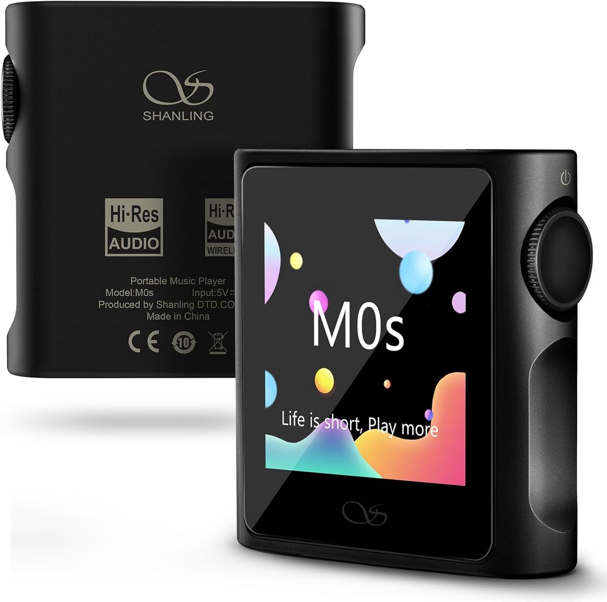 Draagbare Hi-Fi Muziekspeler met Hoge Resolutie Audio en Bluetooth