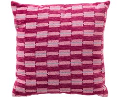 Dutch Decor ARABEL - sierkussen 45x45 cm - Rosebud - roze - Inclusief binnenkussen - Luxe kussens voor woonkamer & bank
