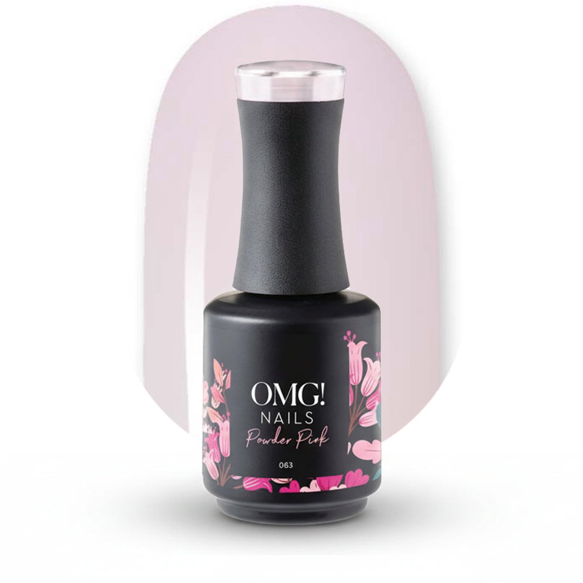 Limea OMG Gellak 063 Powder Pink 15ml - Gel nagellak - Roze Gel lak - OMG nails