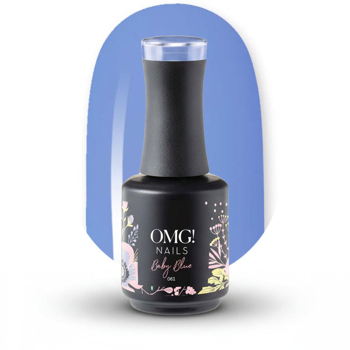 Limea OMG Gellak 061 Baby Blue 15ml - Gel nagellak - Blauwe Gel lak - OMG nails