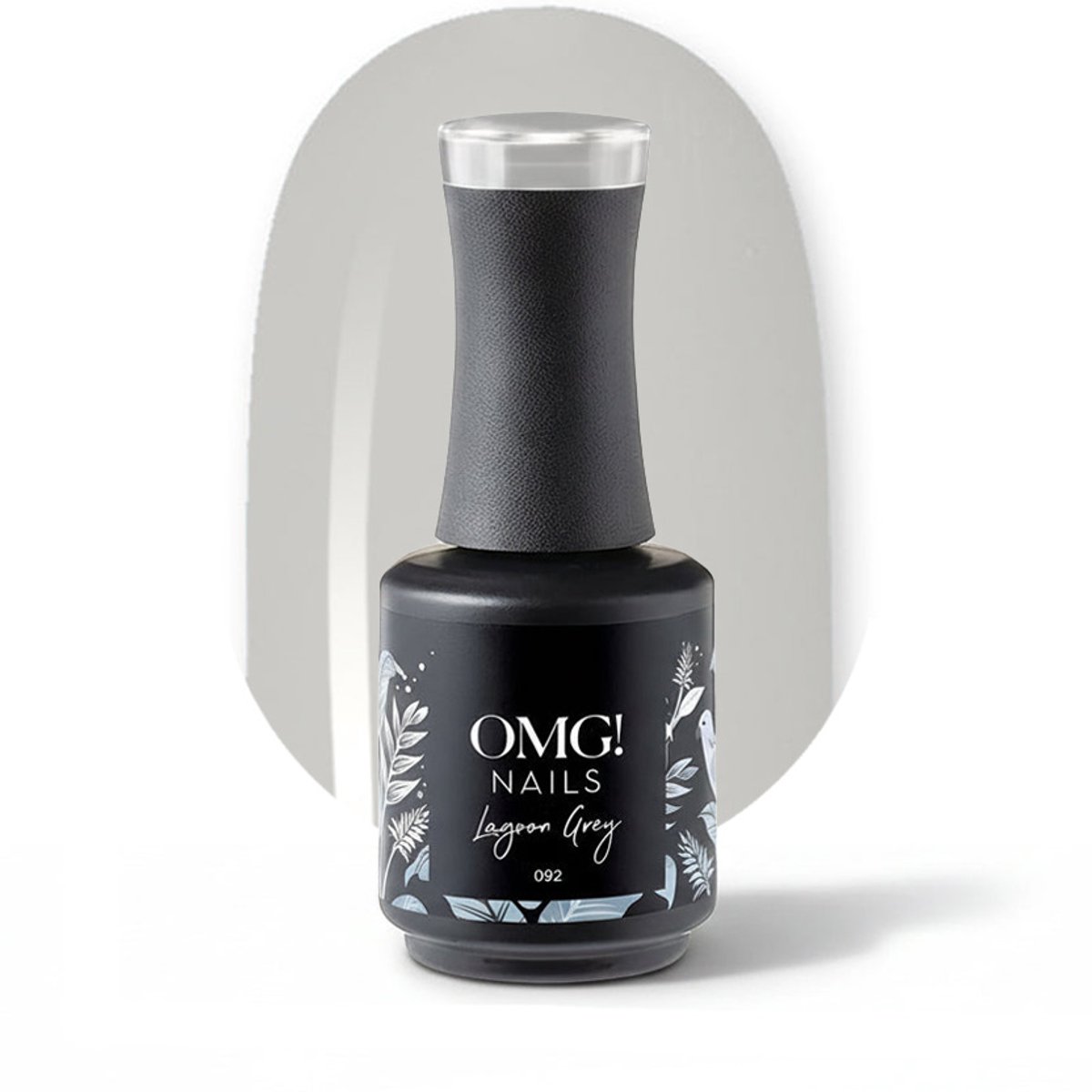 Limea OMG Gellak 092 Lagoon Grey 15ml - Gel nagellak - Grijze Gel lak - OMG nails