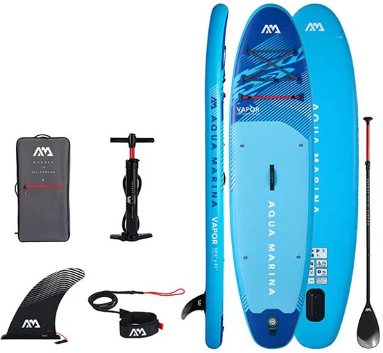 Aqua Marina Vapor SUP 315cm - stabiel instapmodel - inclusief peddel