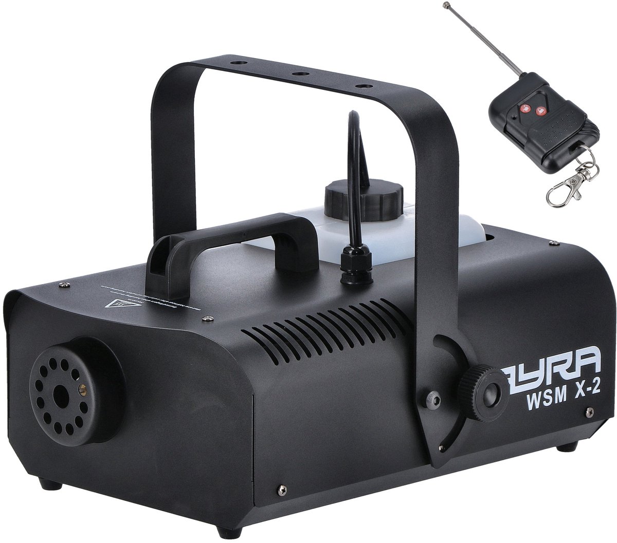 Ayra WSM X-2 rookmachine 1200W DMX + remote