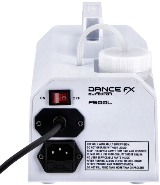 Ayra Rookmachine Ayra DanceFX F500L rookmachine 400W met LED verlichting en bedrade ...