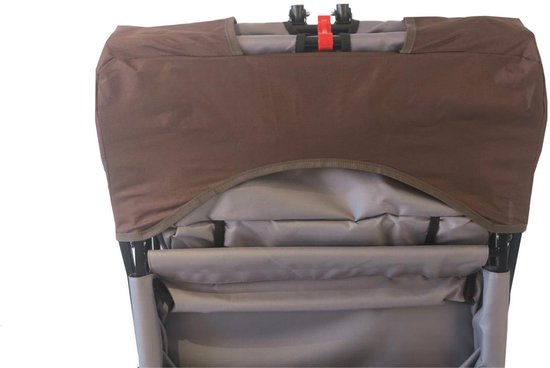 FUXTEC transporttas/beschermhoes voor handkar FX-CT350 / FX-CT500 / FX-CT850 Bruin van Merkloos — afbeelding 2
