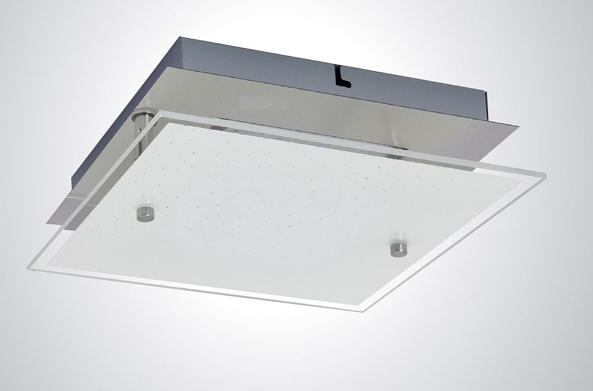 Vochtbestendige LED Plafondlamp IP44 met 3-Traps Dimbaar Warm Wit Licht voor Badkamer en Gang