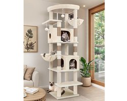 Krabpaal voor Zware Katten - Krabton - Kattenbak