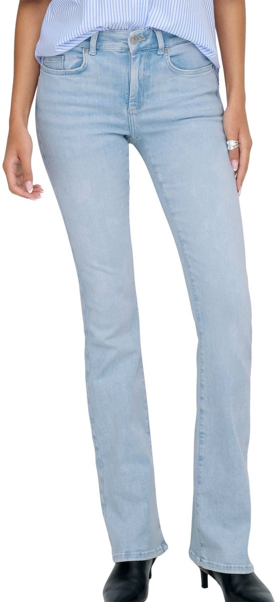 ONLY - ONLBLUSH MID FLARED DNM CRO495 Dames Jeans
