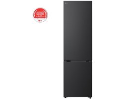 LG GBBS312CEV koel-vriescombinatie Vrijstaand 333 l Zwart