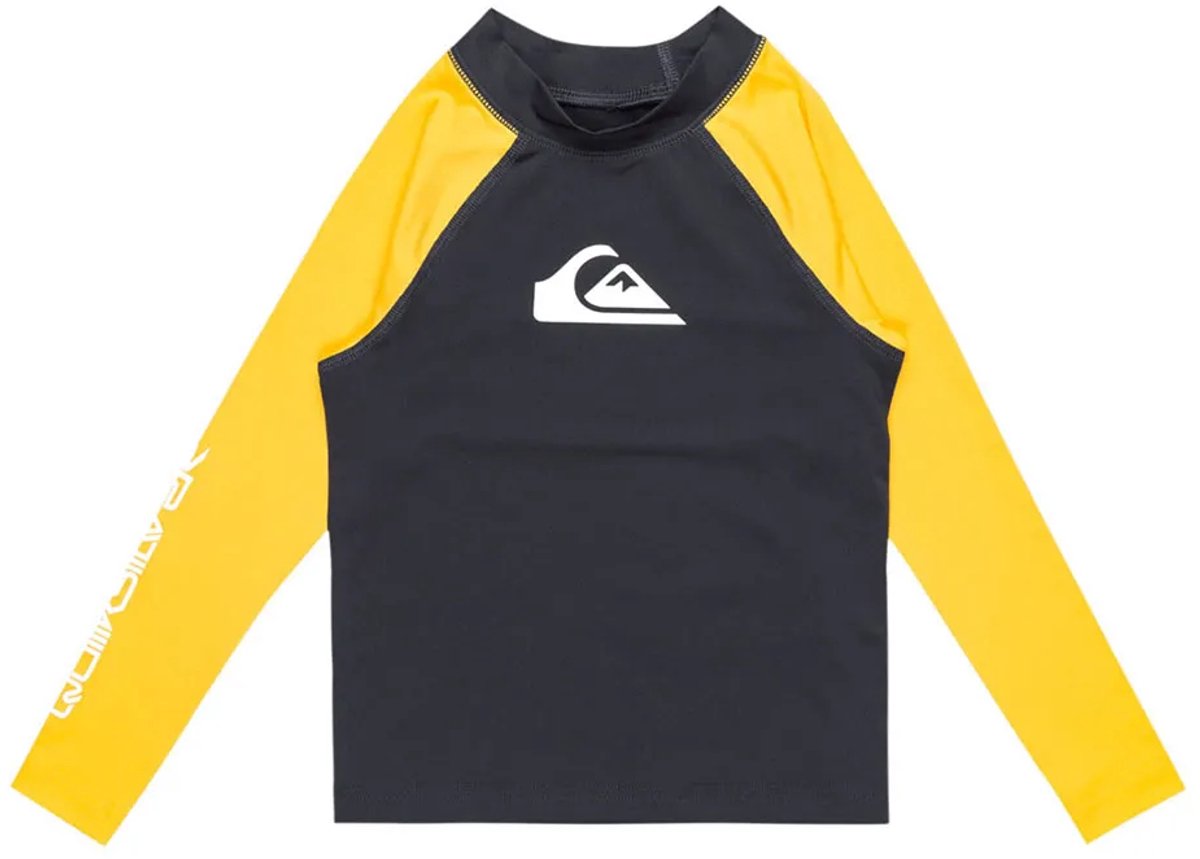 Quiksilver Everyday Upf50 Rash Guard Met Lange Mouwen 3 Years Jongens Marineblauw