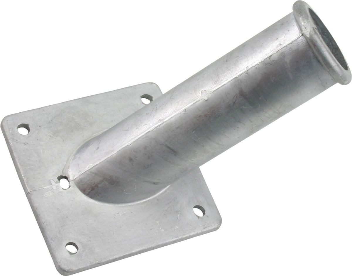 Aluminium Vlaggenstokhouder Zilver Voor Gevelstok