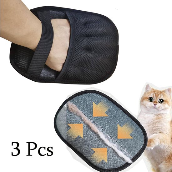 Handschoenen voor kattenverzorging, verzorging en massage voor Handschoenen voor kattenverzorging, verzorging en massage voor
