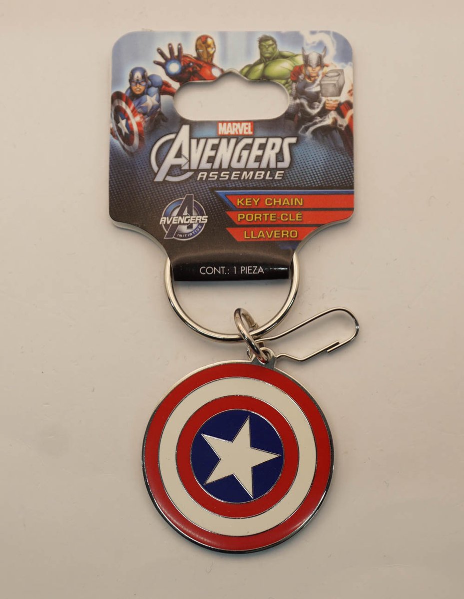 Sleutelhanger Captain America - metalen Captain America sleutelhanger - official licensed product Captain America sleutelhanger - superhelden sleutelhanger - superheld Captain America keyring - keyring Captain America