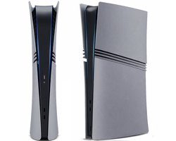 Playstation 5 Pro Faceplates Digital Edition (niet geschikt voor standaard PS5 & PS5 Slim) - Inclusief Mid Skin - Accessoires - Faceplate - Cover - Plate - Skin - Retro - 30th Anniversary Grey