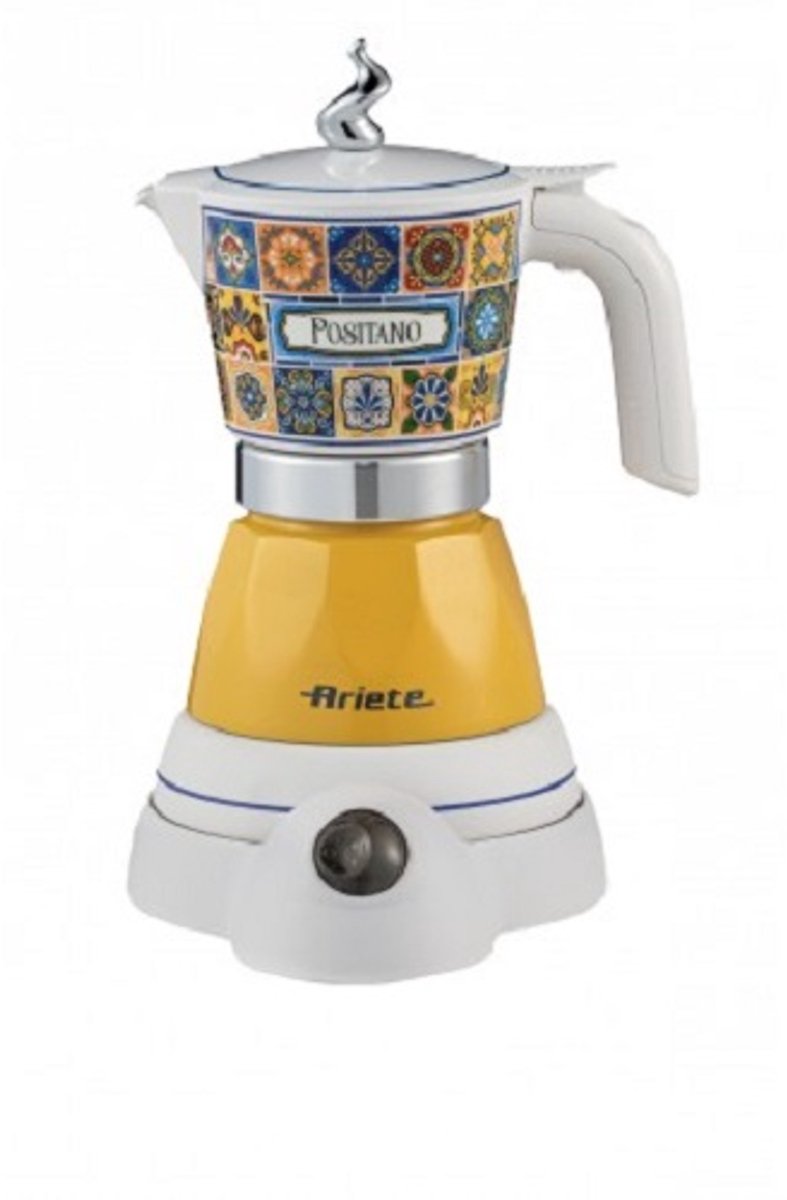 Ariete 1358/1P - Mokina Positano- elektrische design percolator - 400 Watt - 2/4 kopjes - warmhoudfunctie