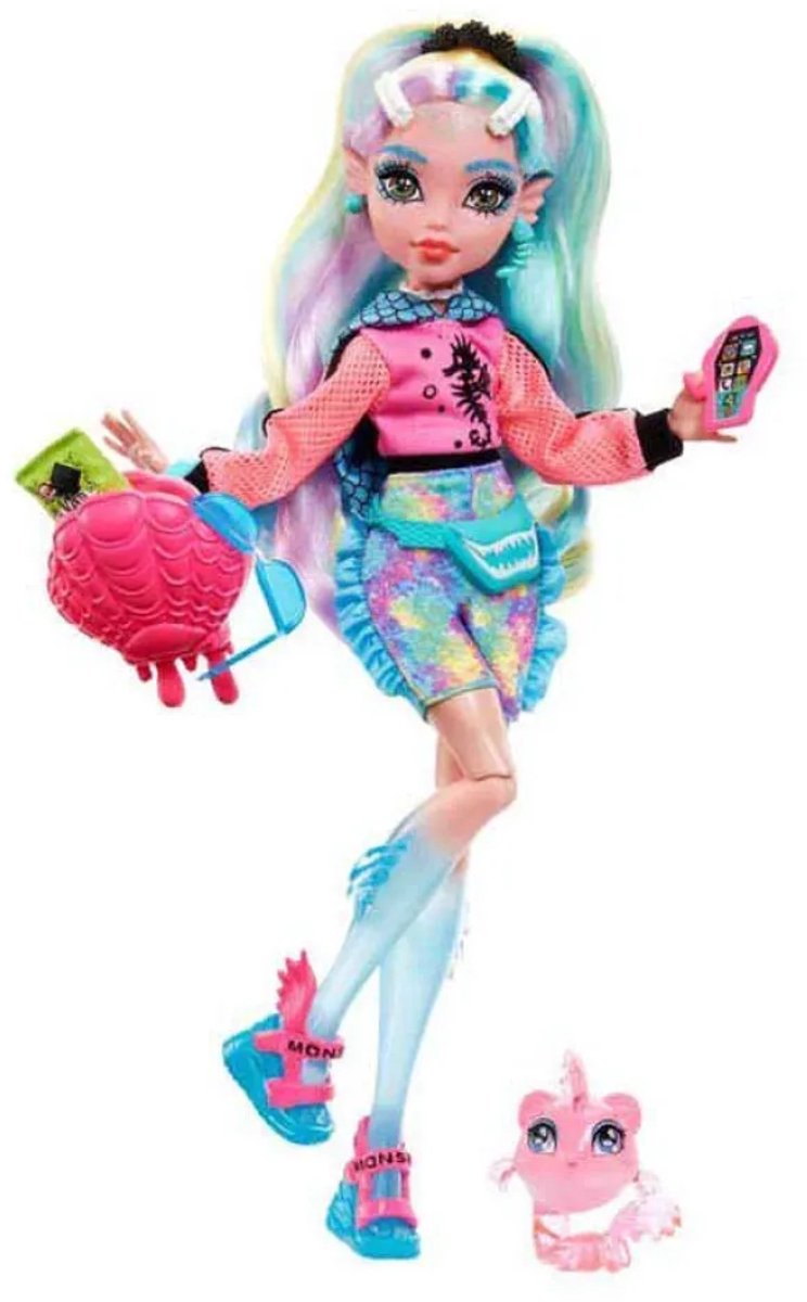 Monster High - Modepop - Lagoona Blue pop met schelpenzak — afbeelding 11