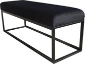 Bankje velvet fluweel 121cm Couchy