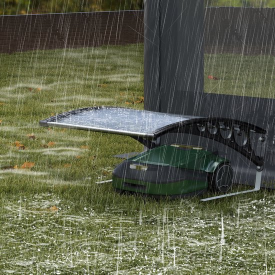 Aufun Garage Dakcarport voor robotmaaiers, UV-bescherming voor robotmaaiers/Automowers, 103 x 77 x 45,5 cm van Aufun — afbeelding 3