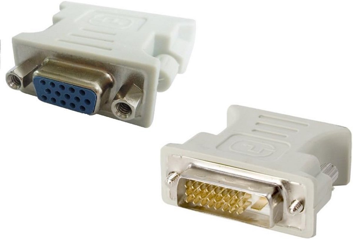 DVI-D naar VGA Adapter Plug 24+1 naar 15-pins Aansluiting