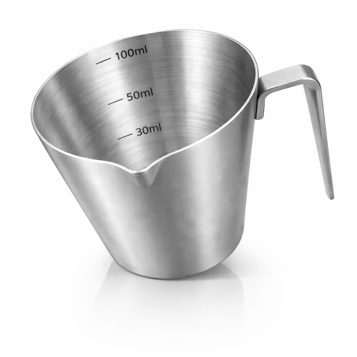My Green Deal – RVS Espresso Schenkkan 100 ml – Espresso Kan – Espresso Maatkan – Barista Schenkkan – Premium 304 RVS – Met Maataanduiding