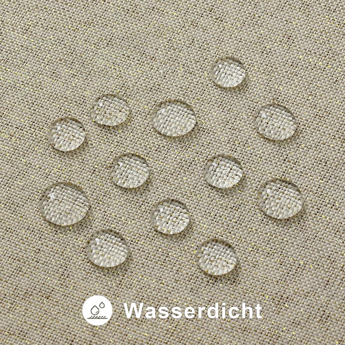 Tafelkleed met linnenlook voor rechthoekige tafels, waterafstotend en vlekbestendig