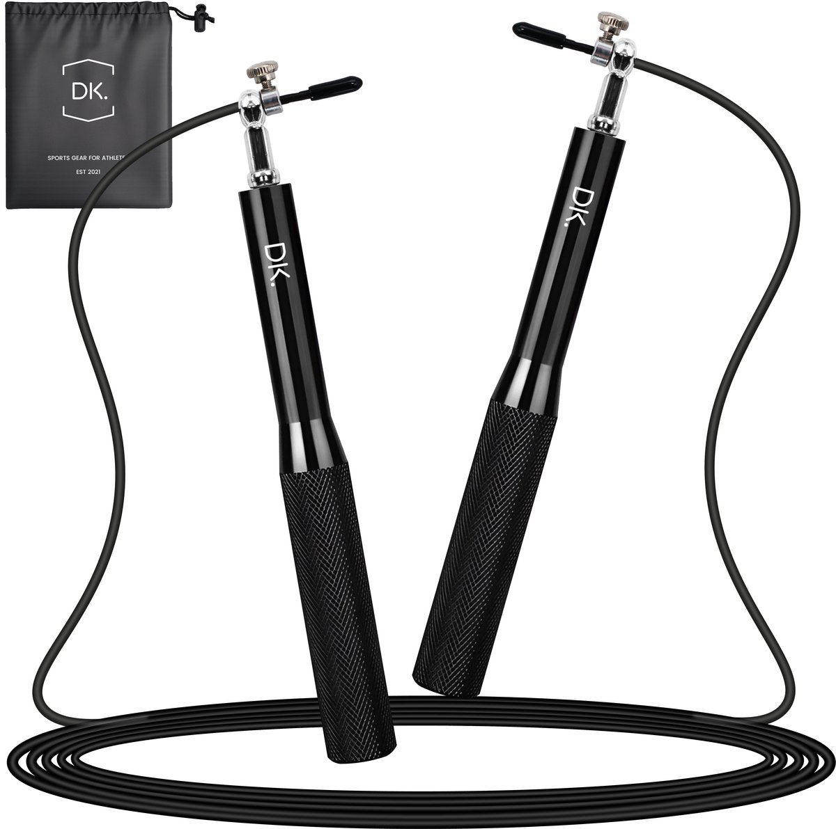 Bol.com DK.® Professioneel Sport Springtouw - Speedrope - Jump Rope - voor Volwassenen en Kinderen - Crosstraining HIIT en Krach... aanbieding